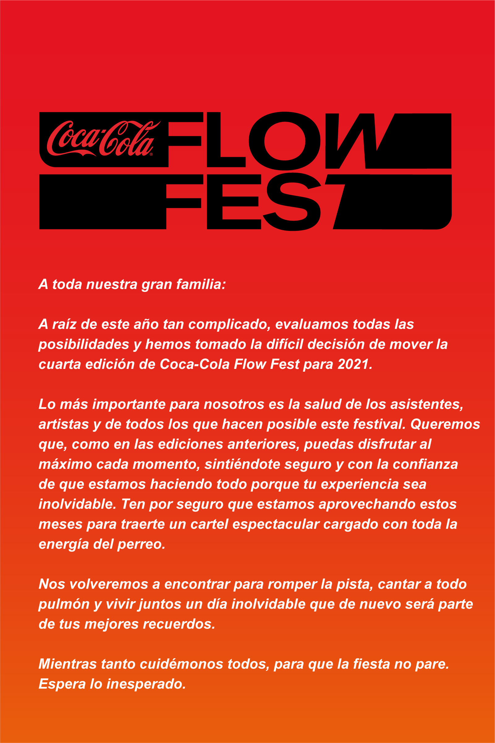 Inicio | Coca-Cola FLOW FEST